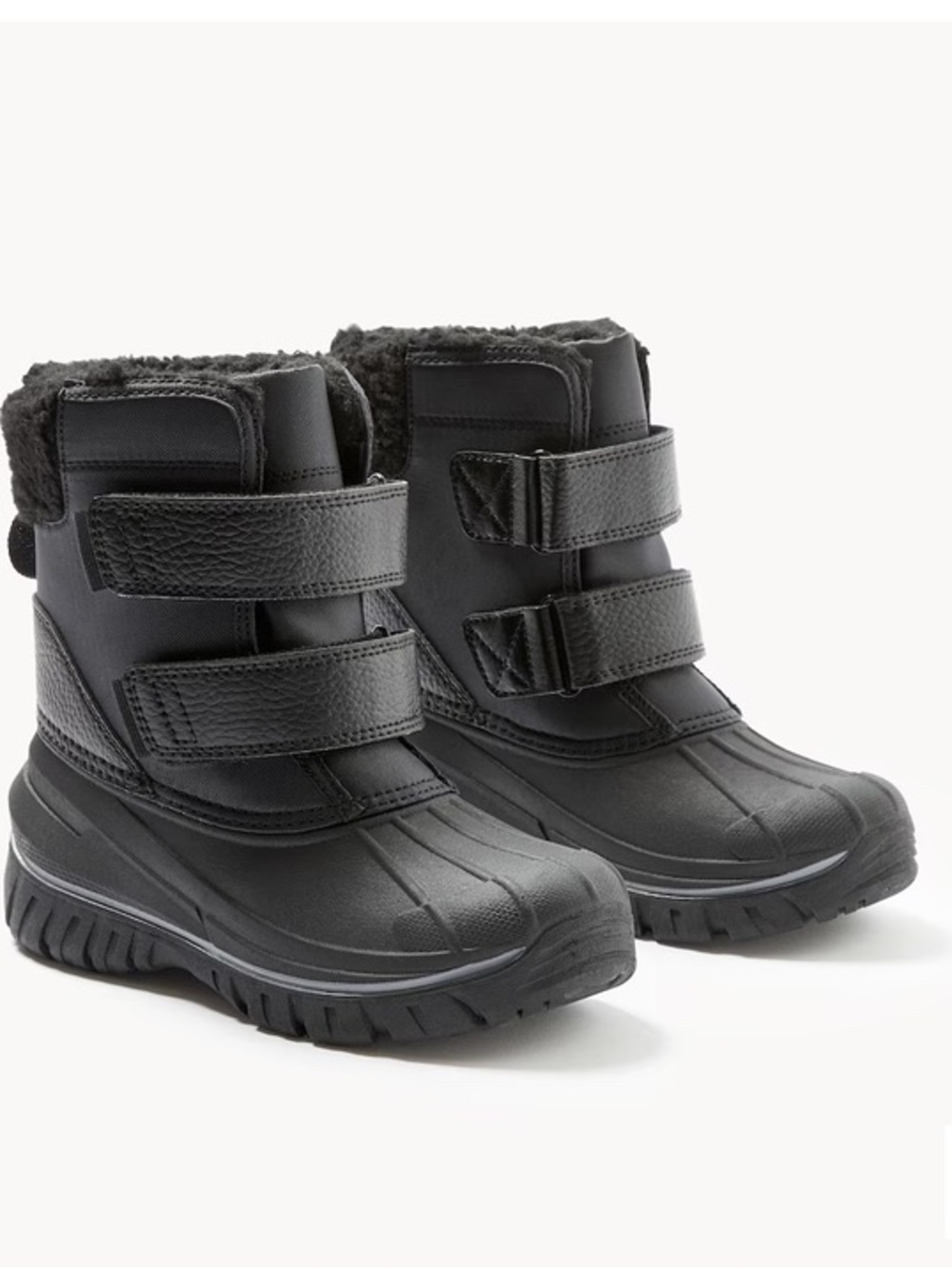 NWOT Joe Fresh Boys Winter Snow Boots Sz 11 3M Thinsulate Olive Green Duck Boots